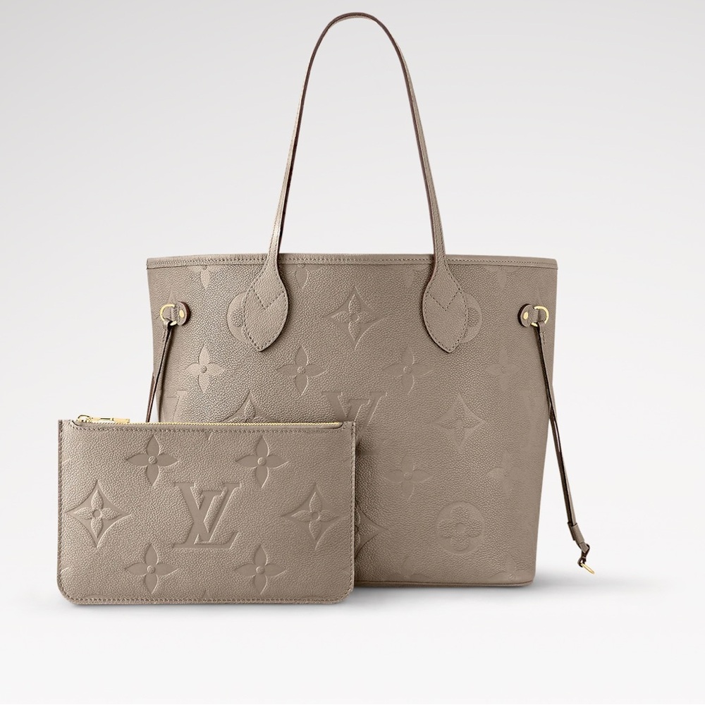 Louis Vuitton Neverfull MM in Turtledove